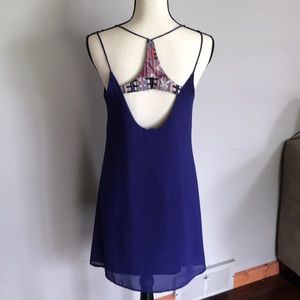 Ya LA cobalt blue dress a Size M